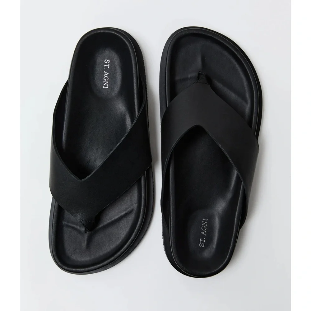 Beautiful Genuine Leather thong sandals